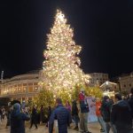 Accensione albero di Natale a Palermo