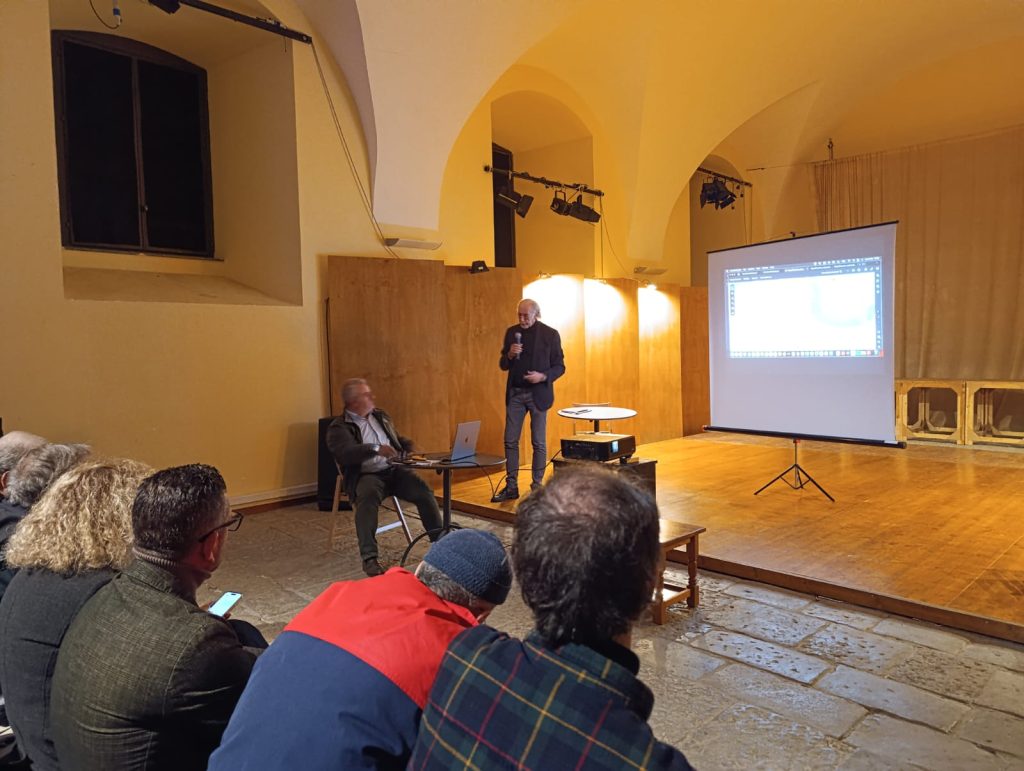 Franco Miceli al convegno contro la Pedemontana, Palermo