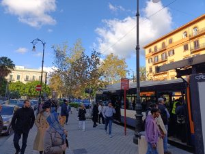 L'intervento della polizia