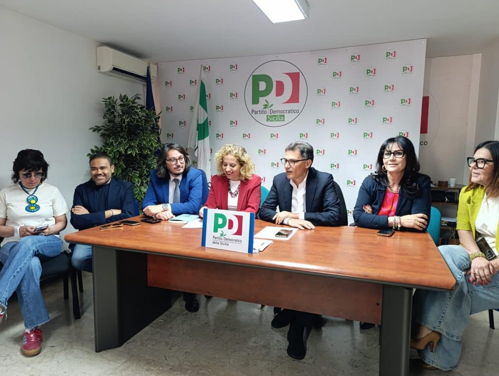 Conferenza stampa PD Sicilia
