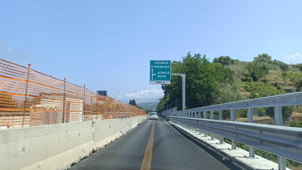 Lavori A19 Palermo-Catania 3 - Traffico