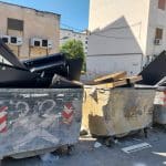 Rifiuti ingombranti al Villaggio Santa Rosalia, Palermo