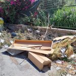 Rifiuti ingombranti al Villaggio Santa Rosalia, Palermo