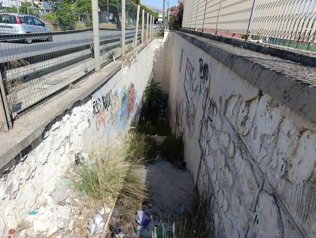 Passaggi pedonali viale Regione Siciliana