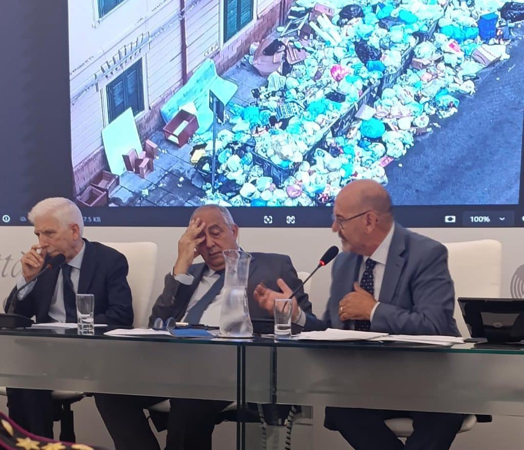 Roberto Lagalla, Giulio Tantillo e Pietro Alongi