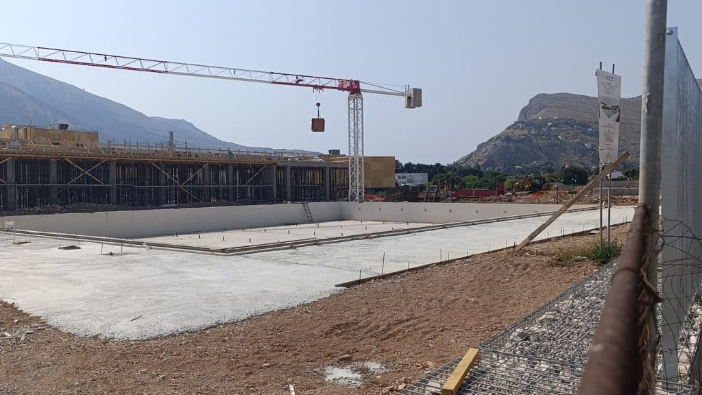Piscina a Fondo Raffo, Palermo, lo stato dei lavori