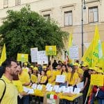 Protesta agricoltori a Palermo 1