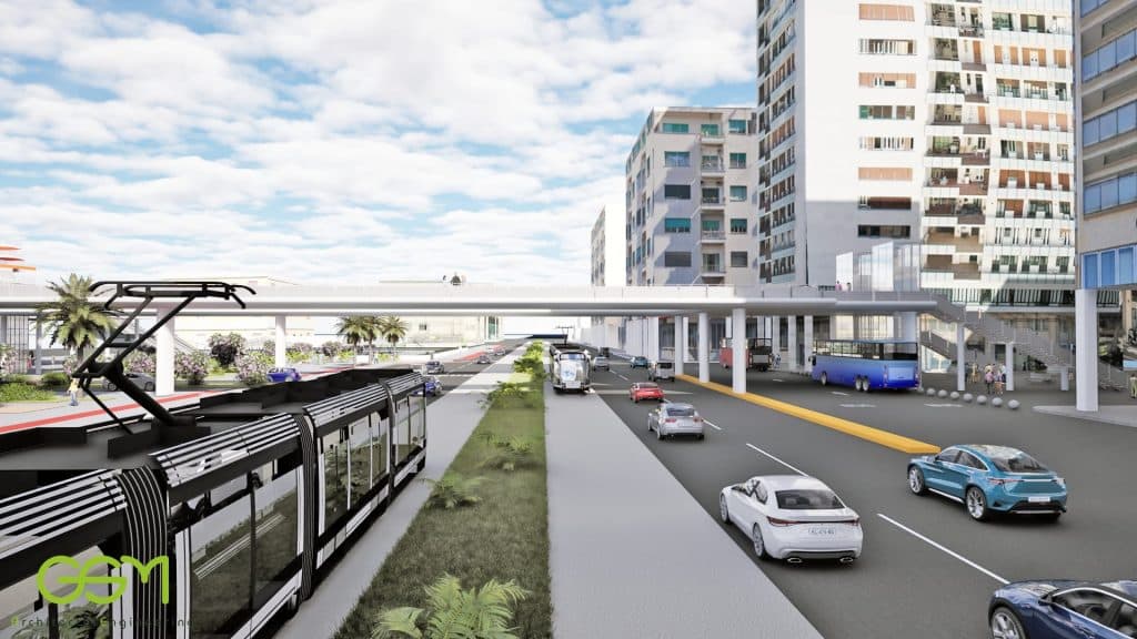 Rendering via Crispi Palermo - Autorità Portuale - porto waterfront