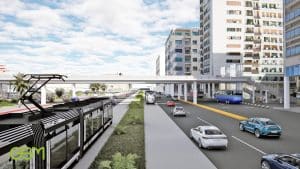 Rendering via Crispi Palermo - Autorità Portuale