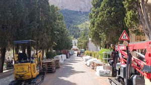 Lavori di manutenzione cimitero dei Rotoli, Palermo