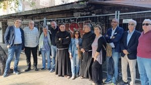 Protesta sulle ex baracche di piazza Giulio Cesare, Palermo