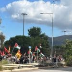Sciopero generale a Palermo, viale Regione Siciliana