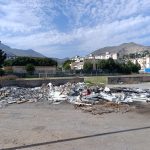Via Filippo Paladini, CEP Palermo, nei pressi del murale di Totò Schillaci