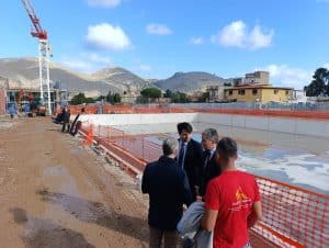 Piscina a Fondo Raffo, sopralluogo di Anello e Forzinetti