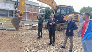Piscina a Fondo Raffo, sopralluogo di Anello e Forzinetti