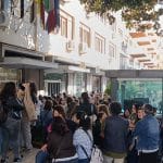 Protesta degli assistenti Asacom a Palermo