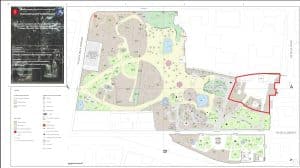 Giardino Inglese Palermo, collocazione dell'area giochi