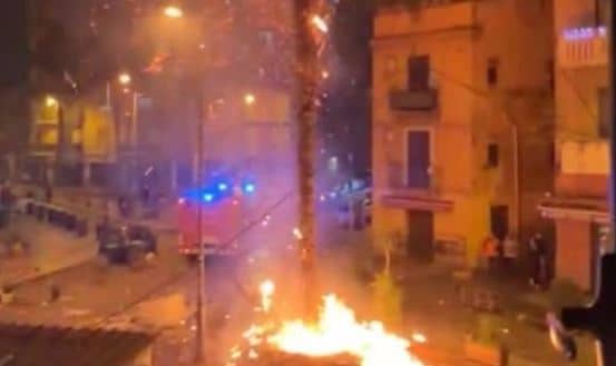 Danni botti Capodanno, Palermo