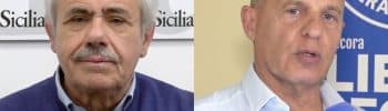 Raffaele Lombardo Mpa e Stefano Cirillo DC