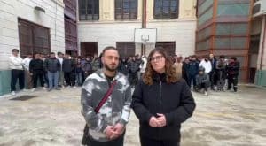 la protesta all'istituto Filippo Parlatore