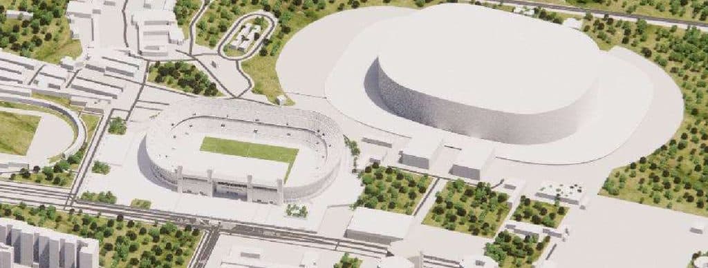 Alternativa 3 restyling stadio Renzo Barbera, Palermo