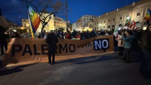 Festa del no a Palermo, referendum sulla giustizia