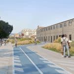 Rendering parco urbano Lolli-Notarbartolo