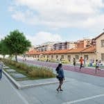Rendering parco urbano Lolli-Notarbartolo
