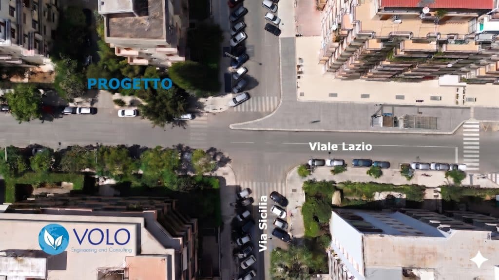 Rendering progetto viale Lazio angolo via Sicilia