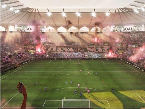 Rendering stadio Renzo Barbera Popolous 2