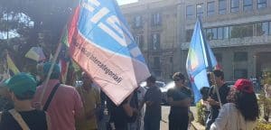 Protesta caro carburante Palermo