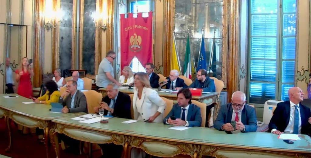 Lagalla in Consiglio Comunale